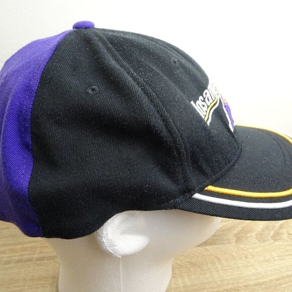 Nike NBA Los Angeles Lakers Men Black Hat Cap Size L-XL - Picture 4 of 7